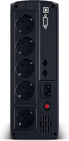 Kasë UPS CyberPower VP1200ELCD-FR, 1200VA, 720W, 5xFR, LCD, e zezë
