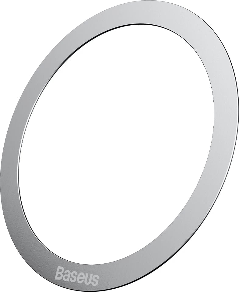 Unazë magnetike Baseus Halo Series, 2 copë, për MagSafe, argjendtë