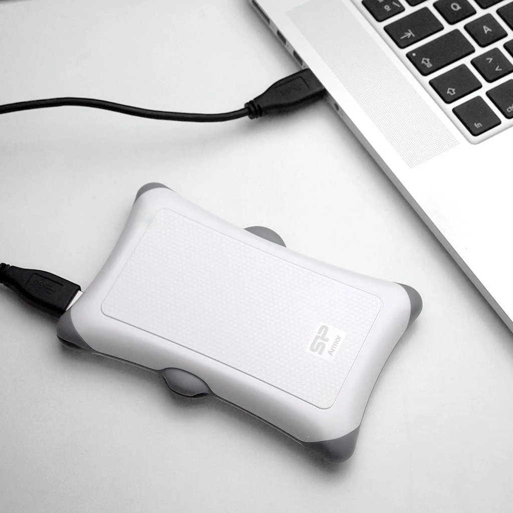 Disk HDD Silicon Power Armor A30, 2.5", 1000 GB, i bardhë