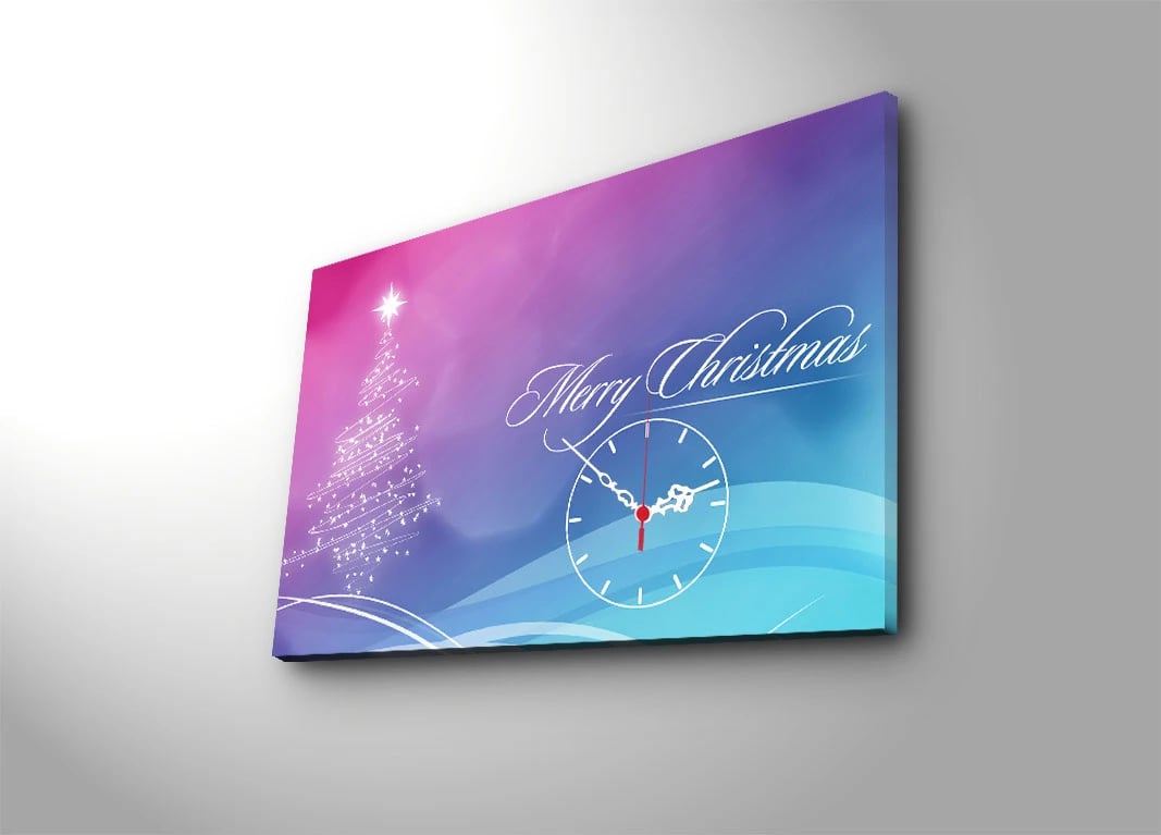 Orë muri dekorative prej kanavace, shumëngjyrëshe, Wallity YYCS-5, 45x70cm