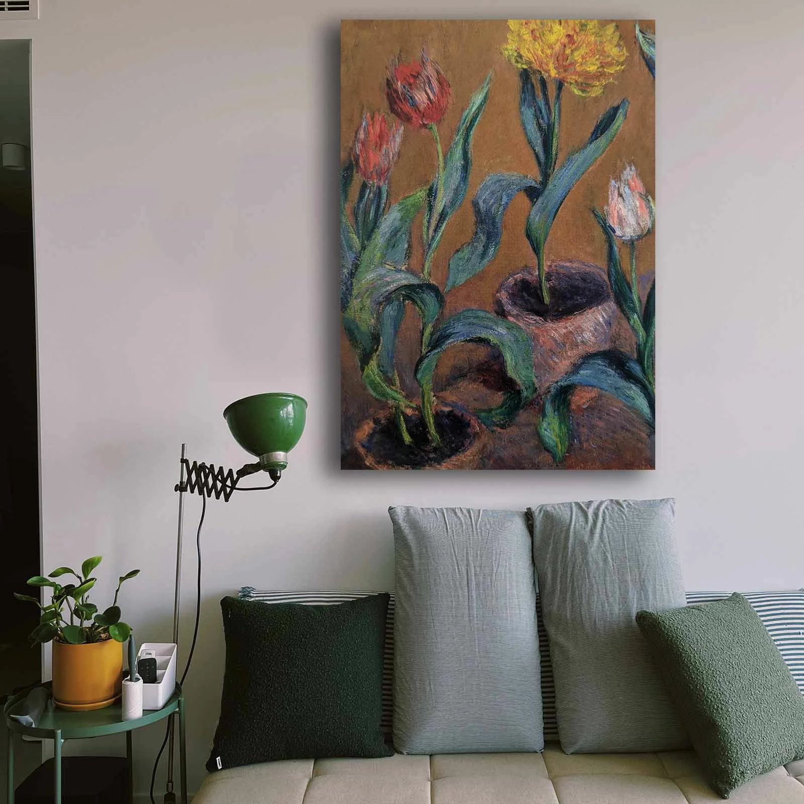 Pikturë dekorative në kanavacë, Wallity, 70100MONET006, shumëngjyrëshe, 70x100cm