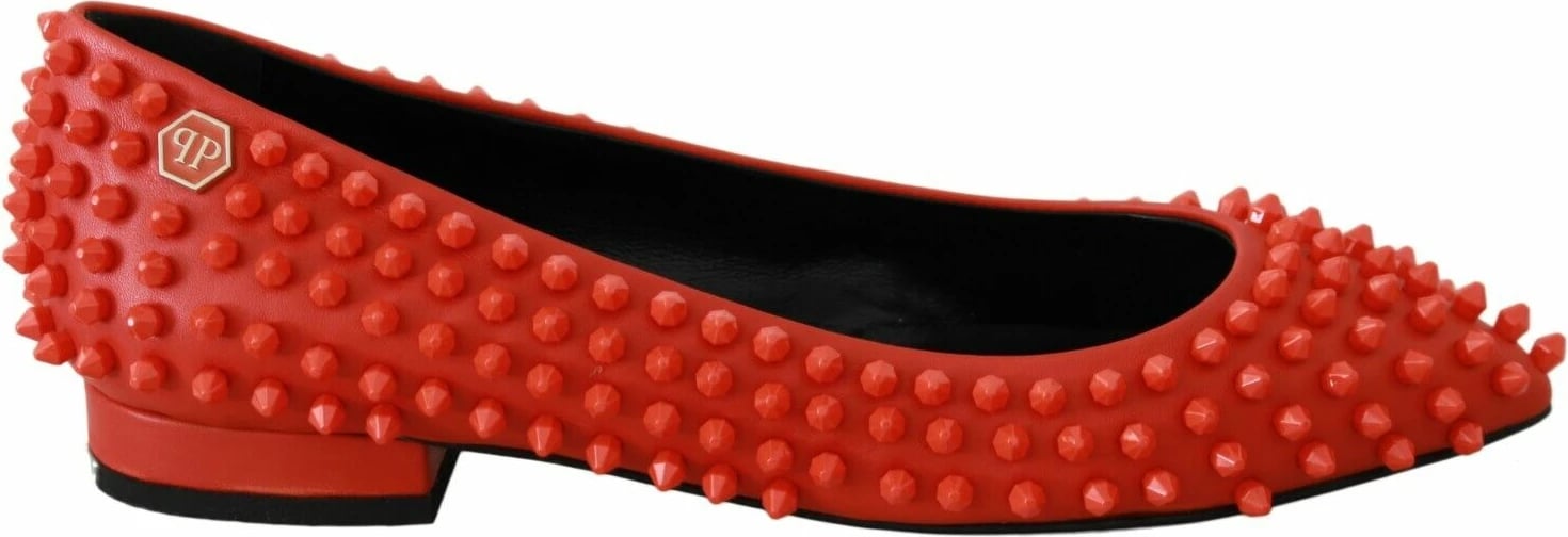 Këpucë për femra Philipp Plein, të portokallta 