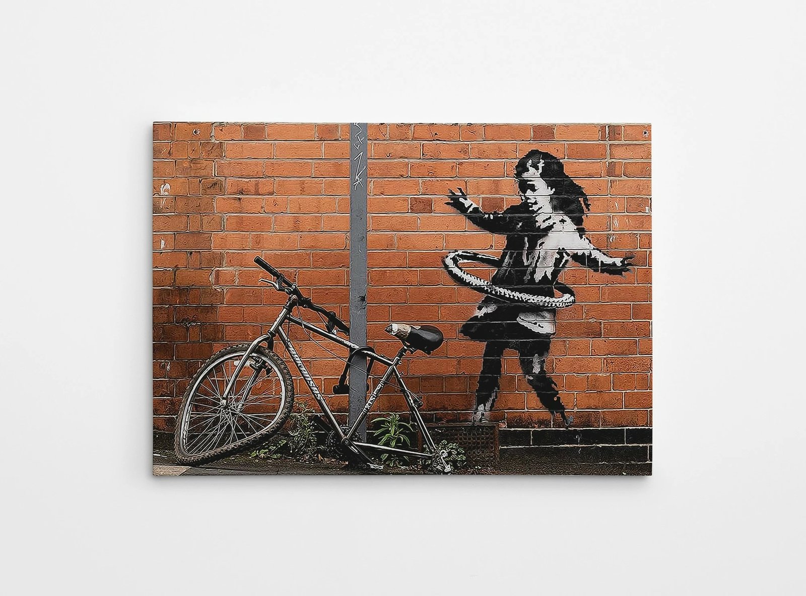 Pikturë dekorative në kanavacë, Banksy, shumëngjyrëshe, WY22, 50x70cm