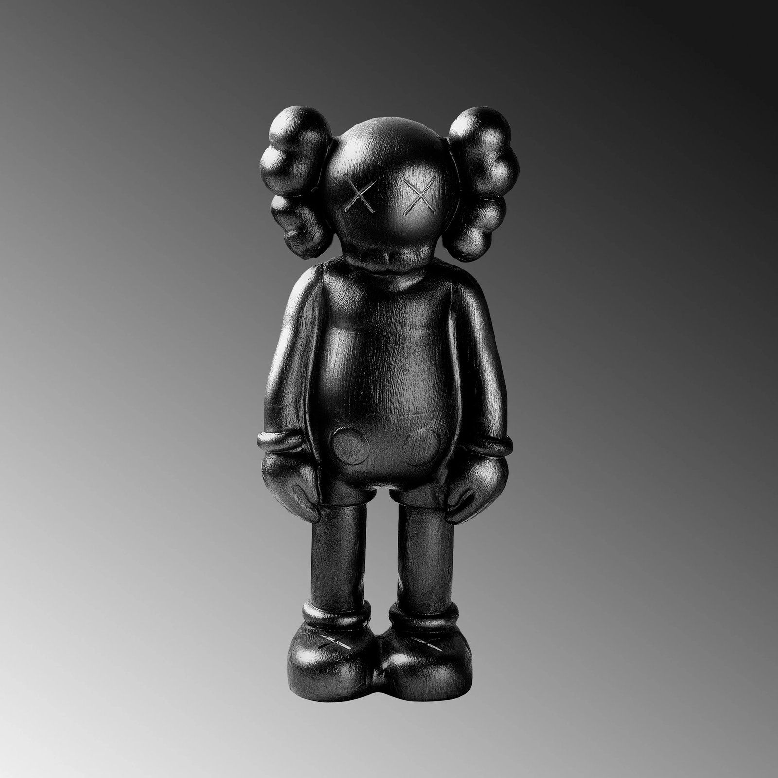 Objekt dekorativ Aberto Design, Yak-051-C, ngjyrë e zezë