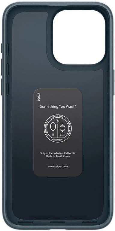 Mbështjellës Spigen Thin Fit për iPhone 15 Pro Max, Black Metal
