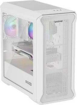Kasë Natec Genesis IRID 503 ARGB LITE, Micro Tower, ARGB, e bardhë Kasë Natec Genesis IRID 503 ARGB LITE, Micro Tower, ARGB, e bardhë