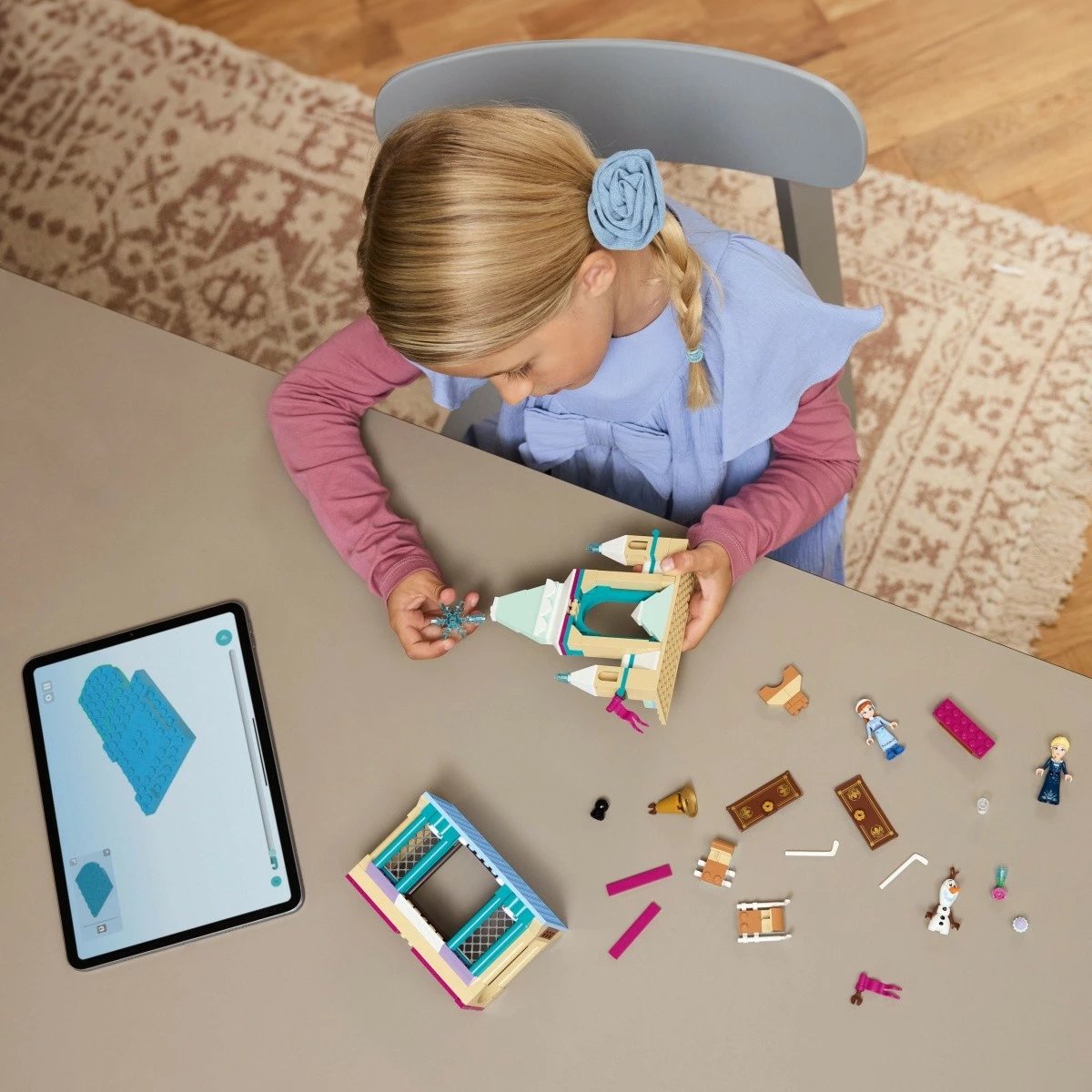 Set LEGO Disney Frozen, 43265, Kështjella në Arendelle, 177 pjesë Set LEGO Disney Frozen, 43265, Kështjella në Arendelle, 177 pjesë