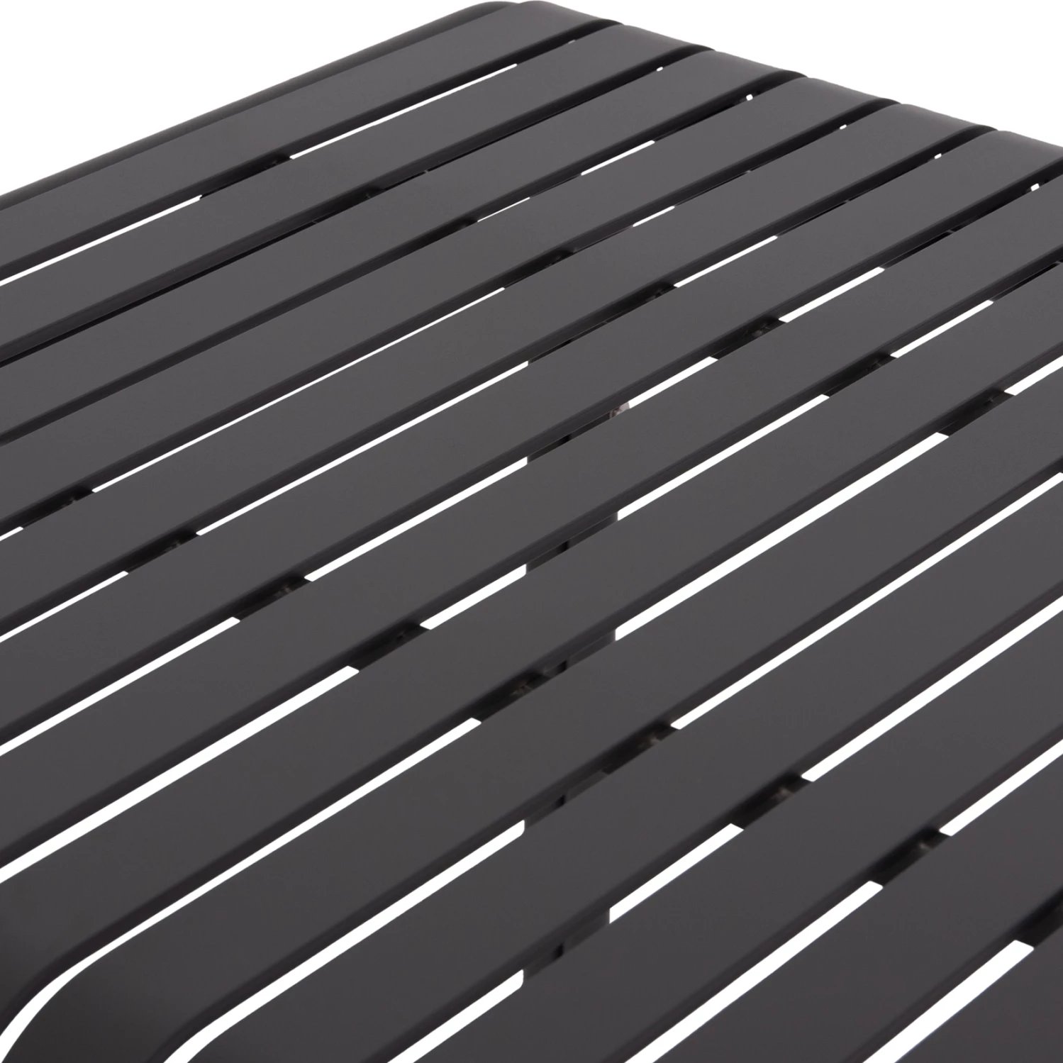 Tavolinë katrore alumini për jashtë, ngjyrë gri, RACHEL FH6338.01, 80x80x76cm