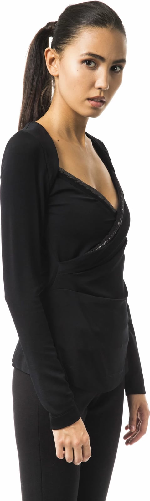 Bluzë për femra BYBLOS, e zezë 