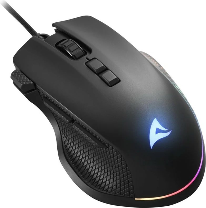 Maus Sharkoon SHARK Force 3, 12800 DPI, 8 butona, i zi