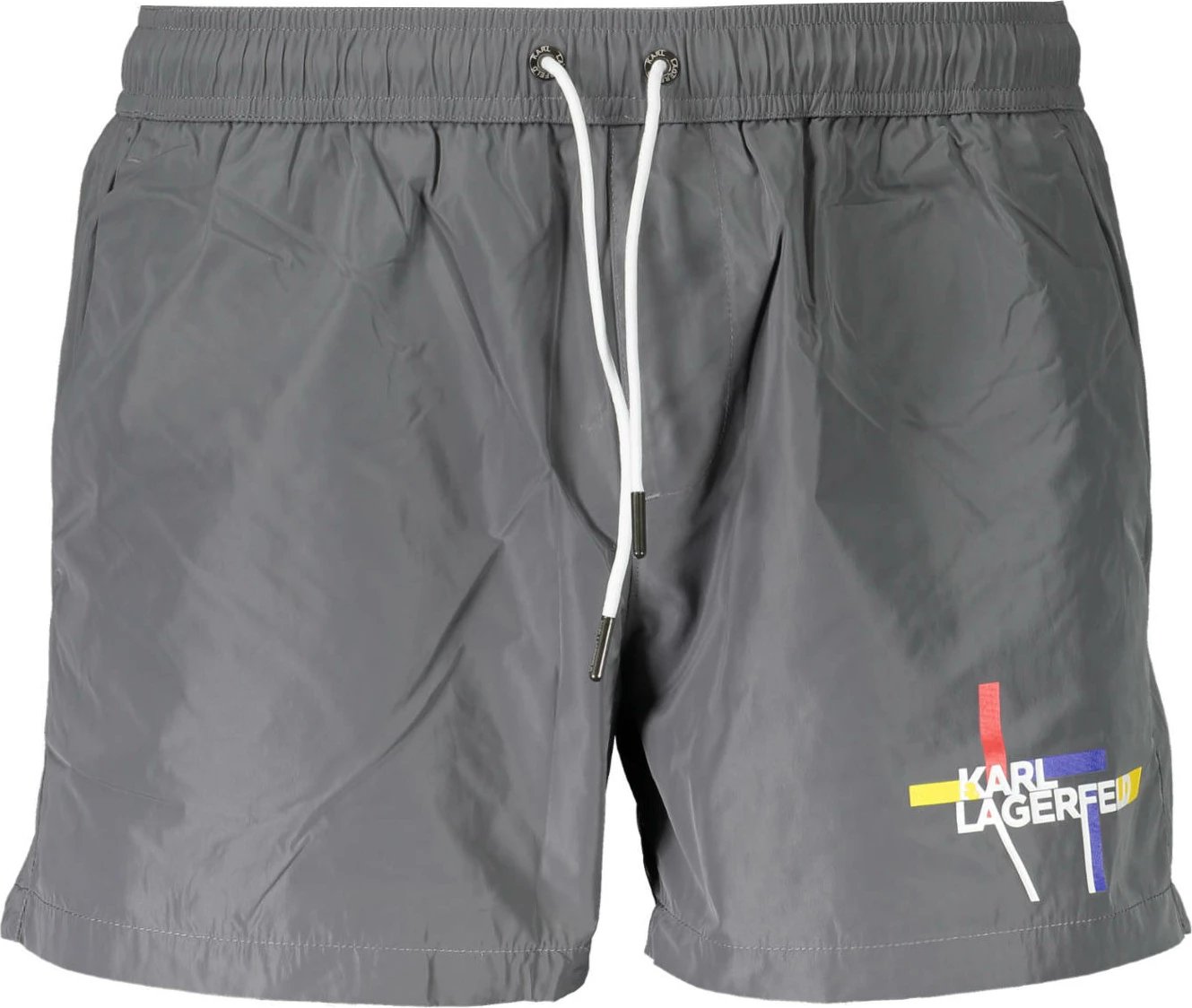 Shorce noti për meshkuj KARL LAGERFELD BEACHWEAR, gri