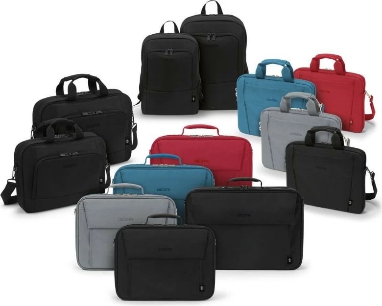 Çantë laptopi DICOTA Eco Multi BASE, 15-17.3", e kuqe