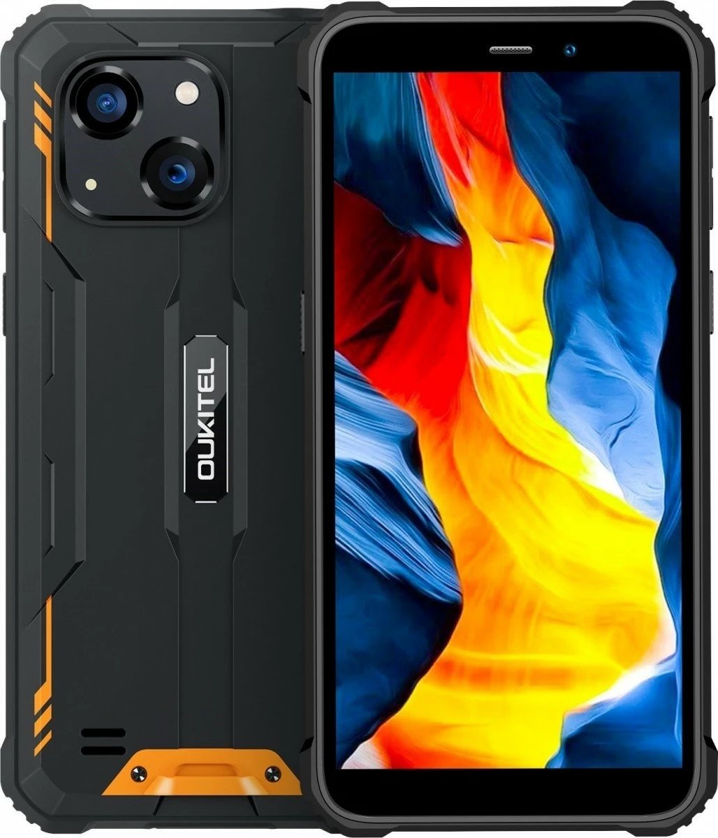 Celular Oukitel G2, 4/64GB, 6300mAh, IP69K, Portokalli