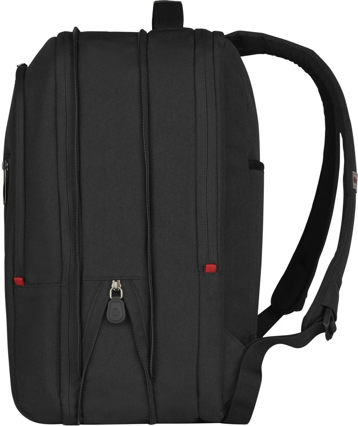 Çantë shpine Wenger City Traveler Carry-On, 16 inç, xhep për tablet 12 inç, e zezë