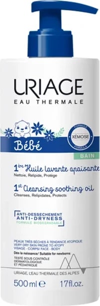 Vaj larës për bebe Uriage 1st Lavant Calm, 500ml