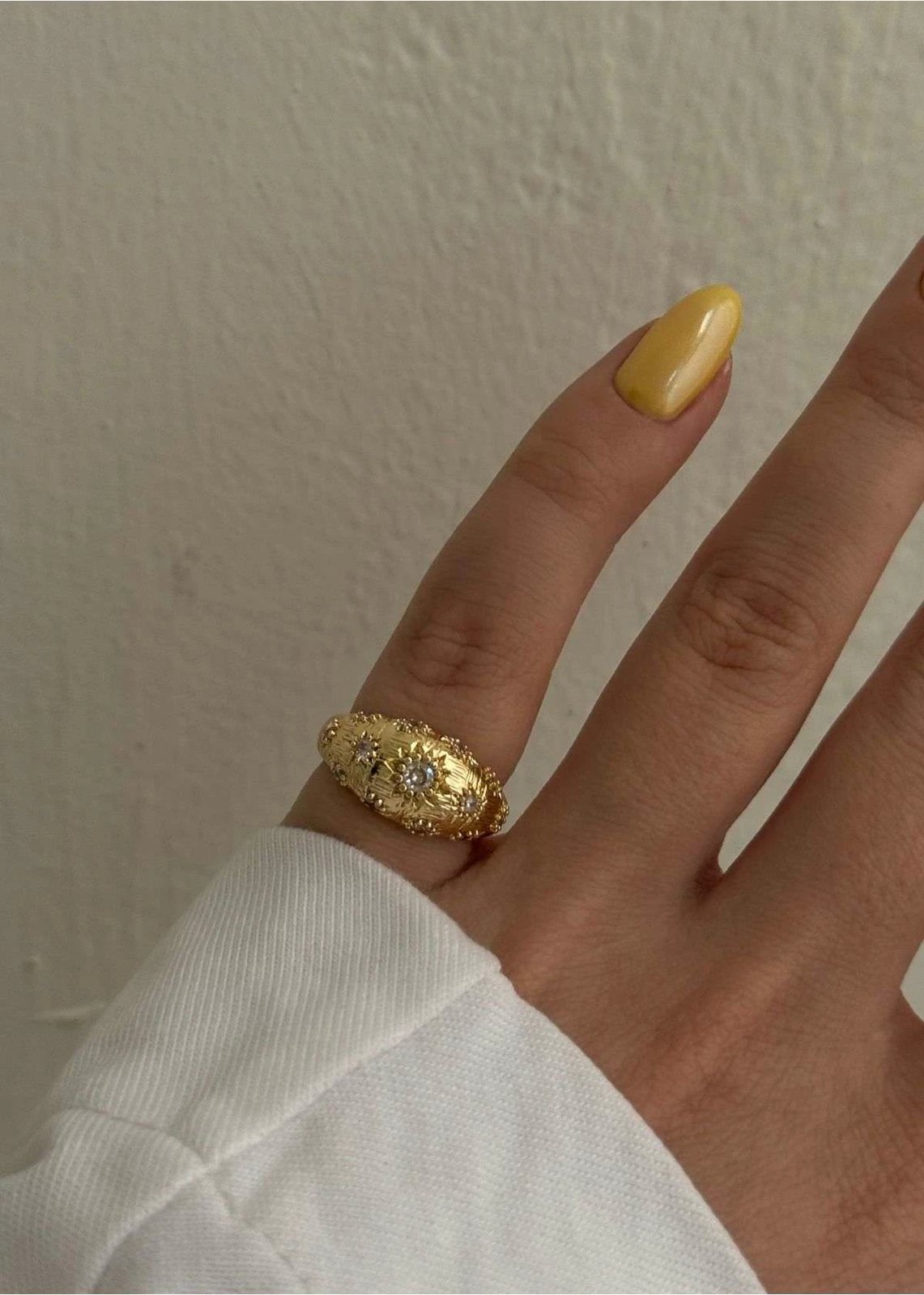 Unazë prej bronzi, ngjyrë ari, Jumeon, KPEGMSA435244