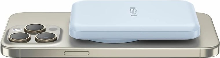 Powerbank Tech-Protect LifeMag PB10, 5000mAh, MagSafe, USB-C, Blu