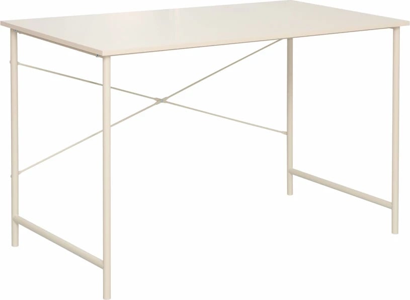 Tavolinë pune POPULAR, ngjyrë krem, 120x60x75cm