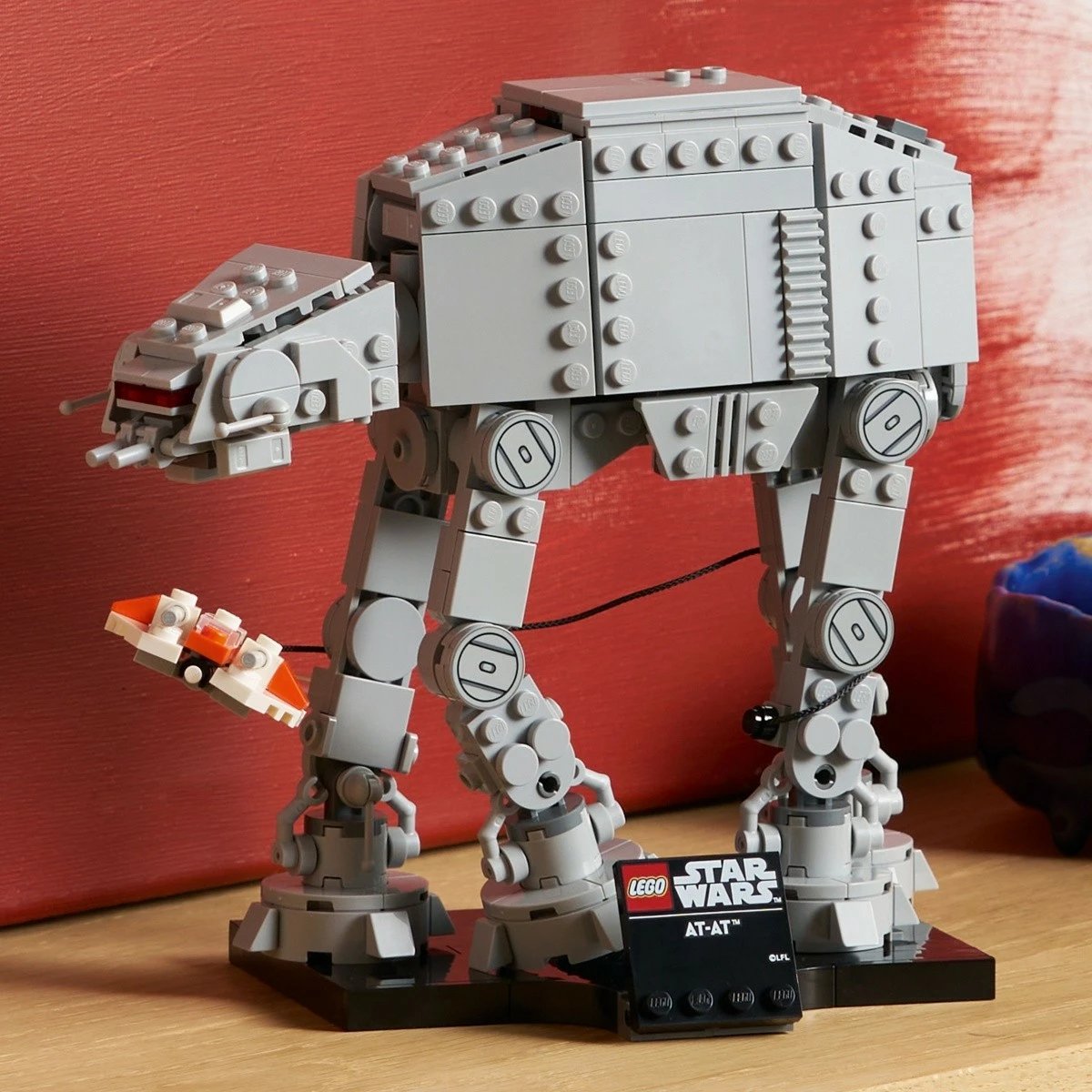 Set ndërtimi LEGO Star Wars 75440 AT-AT, 525 pjesë, 18+, gri