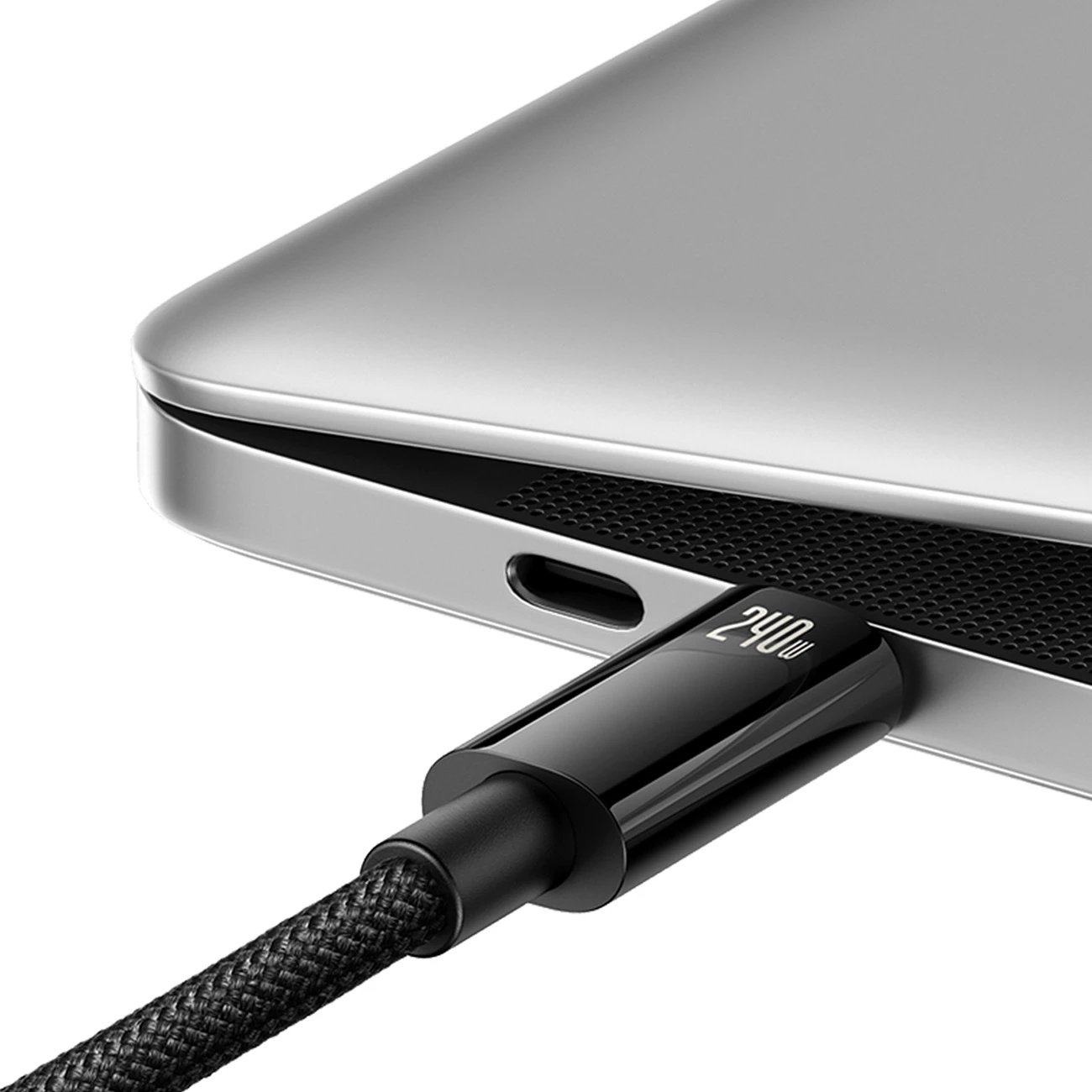 Kabllo USB-C në USB-C Baseus CAWJ040101, 2m, 240W, e zezë