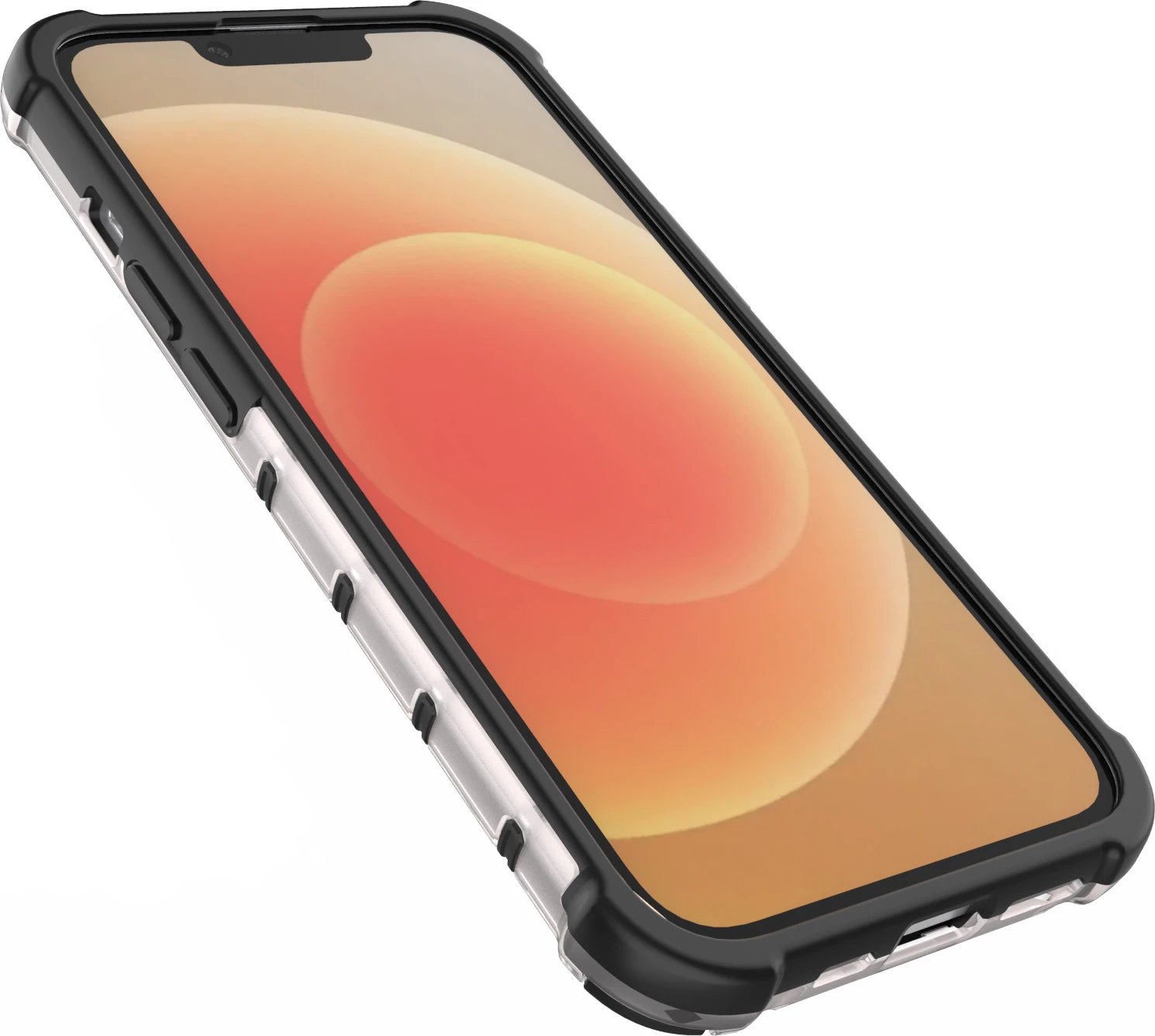 Mbështjellës Hurtel Honeycomb për iPhone 14, transparent Mbështjellës Hurtel Honeycomb për iPhone 14, transparent