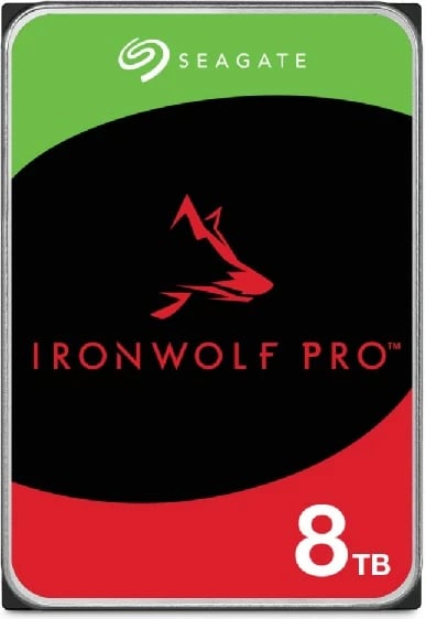 Hard disk Seagate IronWolf Pro ST8000NT001, 8 TB, 7200 RPM, 256 MB, 3.5", Serial ATA III