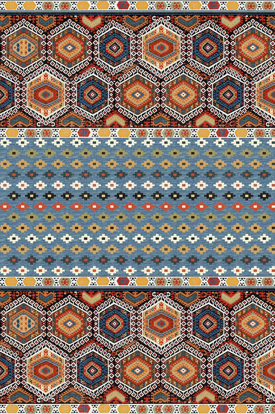 Qilim për korridor, shumëngjyrësh, Conceptum Hypnose CT-1140, 80x150cm