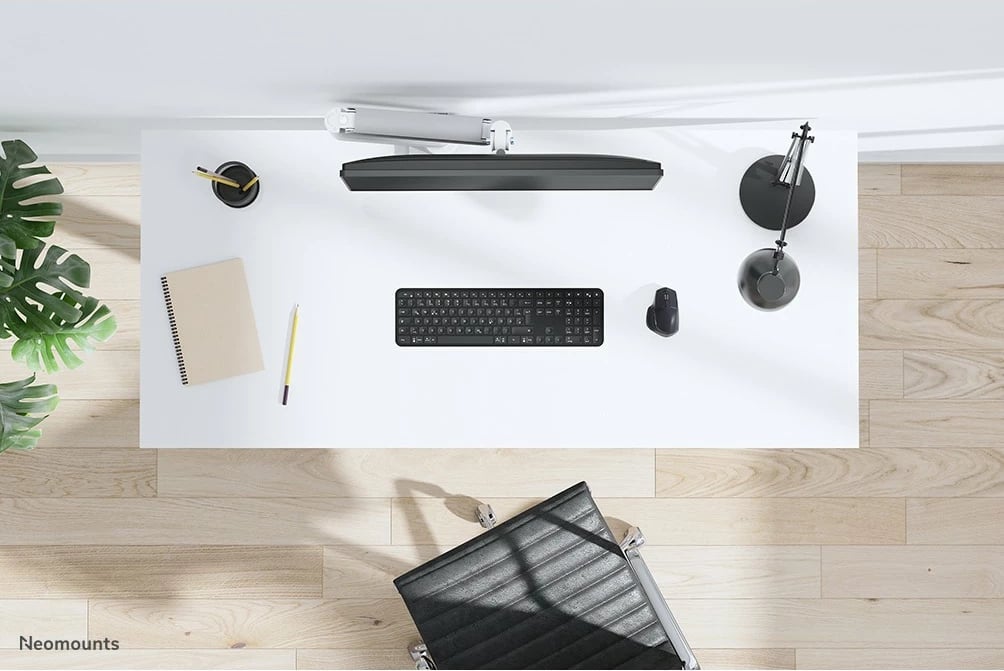 Krah monitori Neomounts DS70-450WH1, gas spring, Topfix, 17-42 inç, 15 kg, i bardhë Krah monitori Neomounts DS70-450WH1, gas spring, Topfix, 17-42 inç, 15 kg, i bardhë