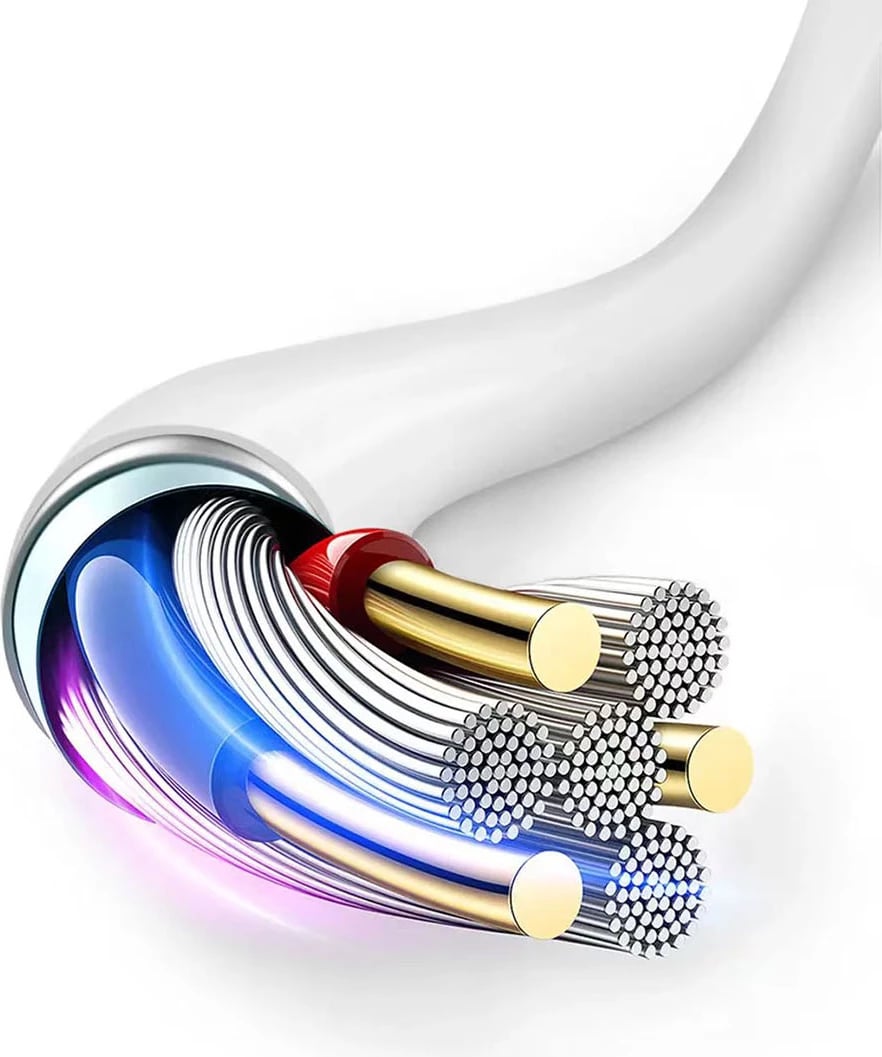 Karikues rrjeti Dudao A20EU me kabllo USB-A në Lightning, 18W, Bardhë Karikues rrjeti Dudao A20EU me kabllo USB-A në Lightning, 18W, Bardhë