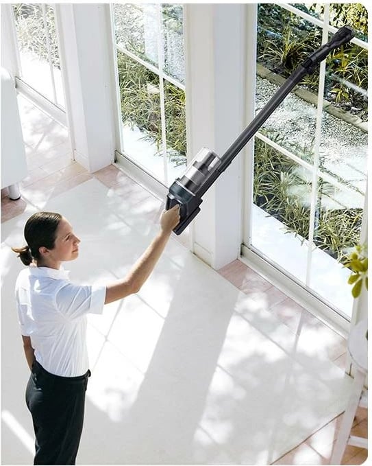 Fshesë pa kabllo, Samsung VS20C852FTB/GE Jet 85 Premium, 0.8 l, HexaJet motor, Moist Cyclone