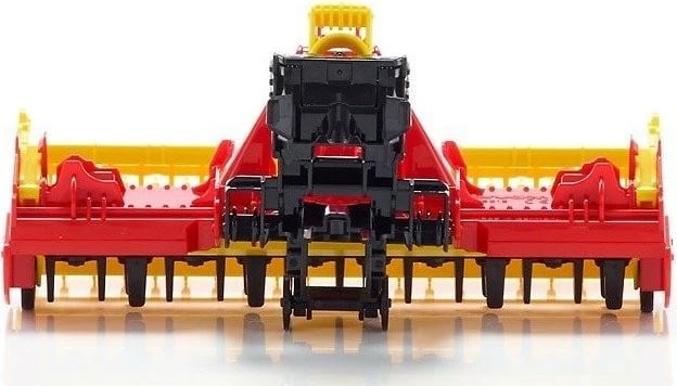 Plug rrotullues lodër BRUDER Potinger Lion 3002, 1:16, plastikë, kuq/verdhë