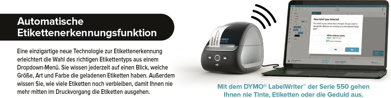 Printer etiketa Dymo LabelWriter 550 Turbo, LAN, USB, i zi Printer etiketa Dymo LabelWriter 550 Turbo, LAN, USB, i zi