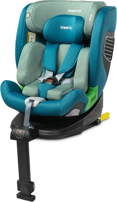 Sedilje makine për fëmijë, CARETERO, KAMPTOS i-Size, 40-150 cm (0-36 kg), 360° rrotulluese, ISOFIX, blu