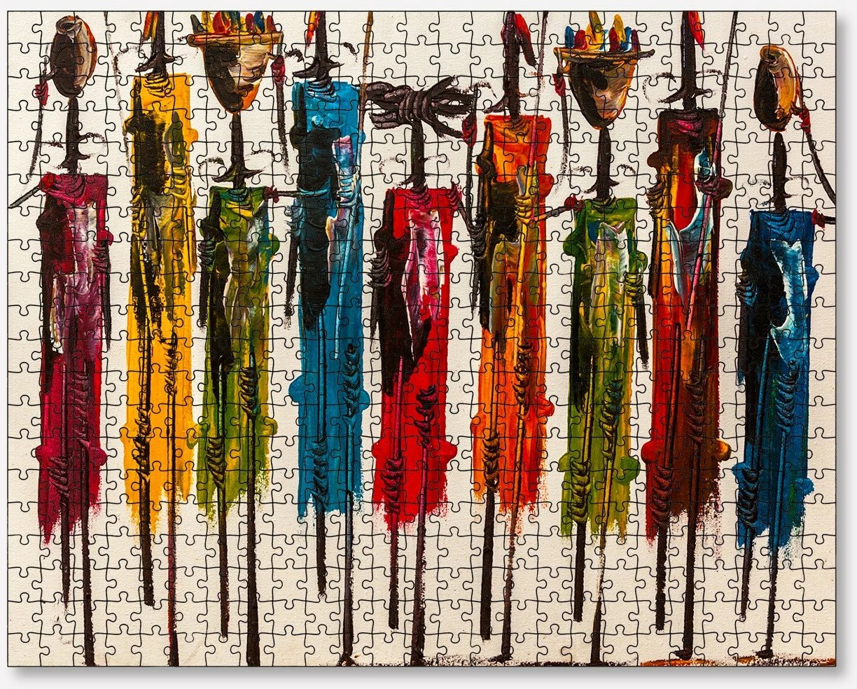 Puzzle 1000 copë, Evila Originals, shumëngjyrësh, PZL_0188_1000