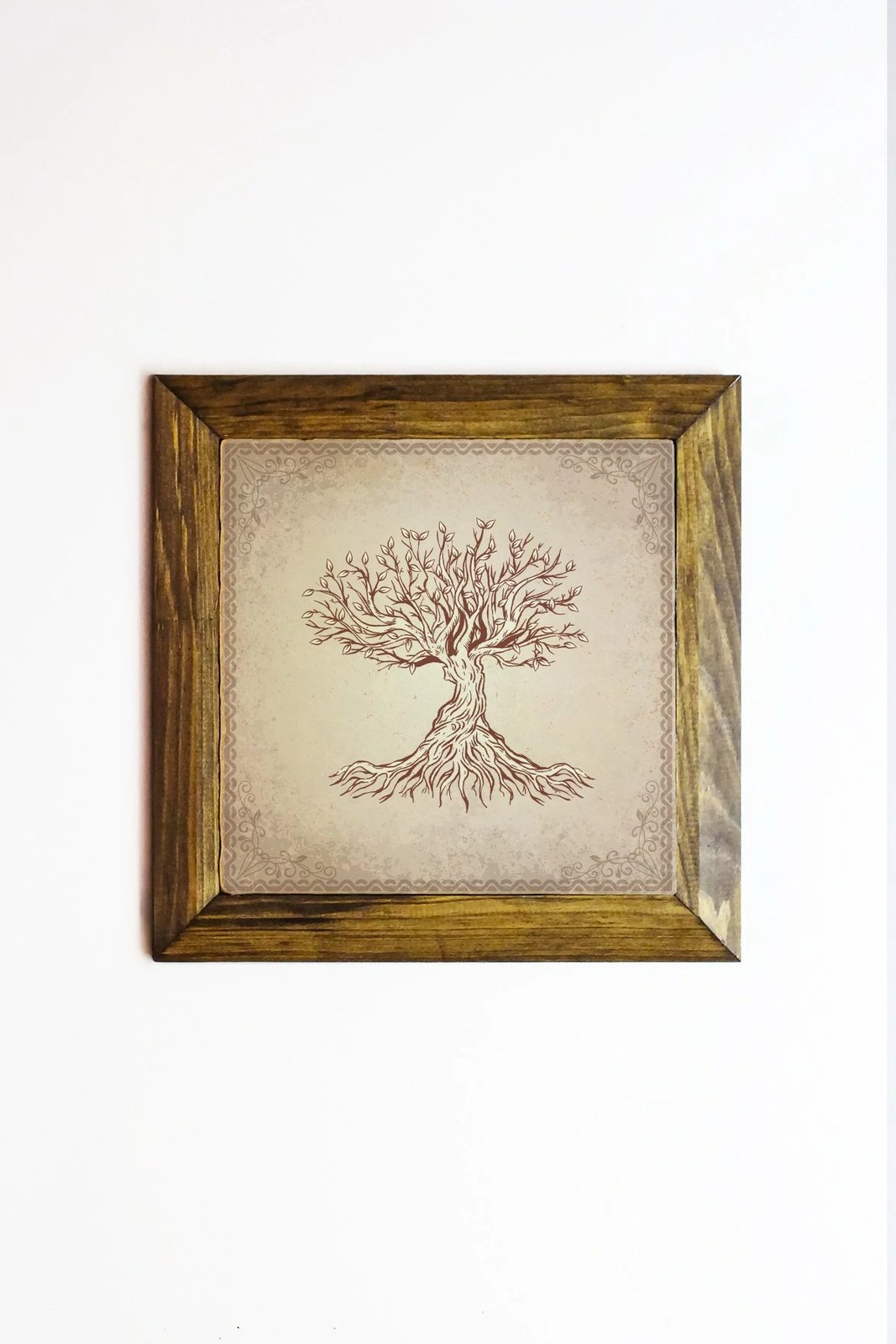 Pikturë dekorative me kornizë, Wallity, Ersytastablo4-16, shumëngjyrëshe, 15.5x15.5cm