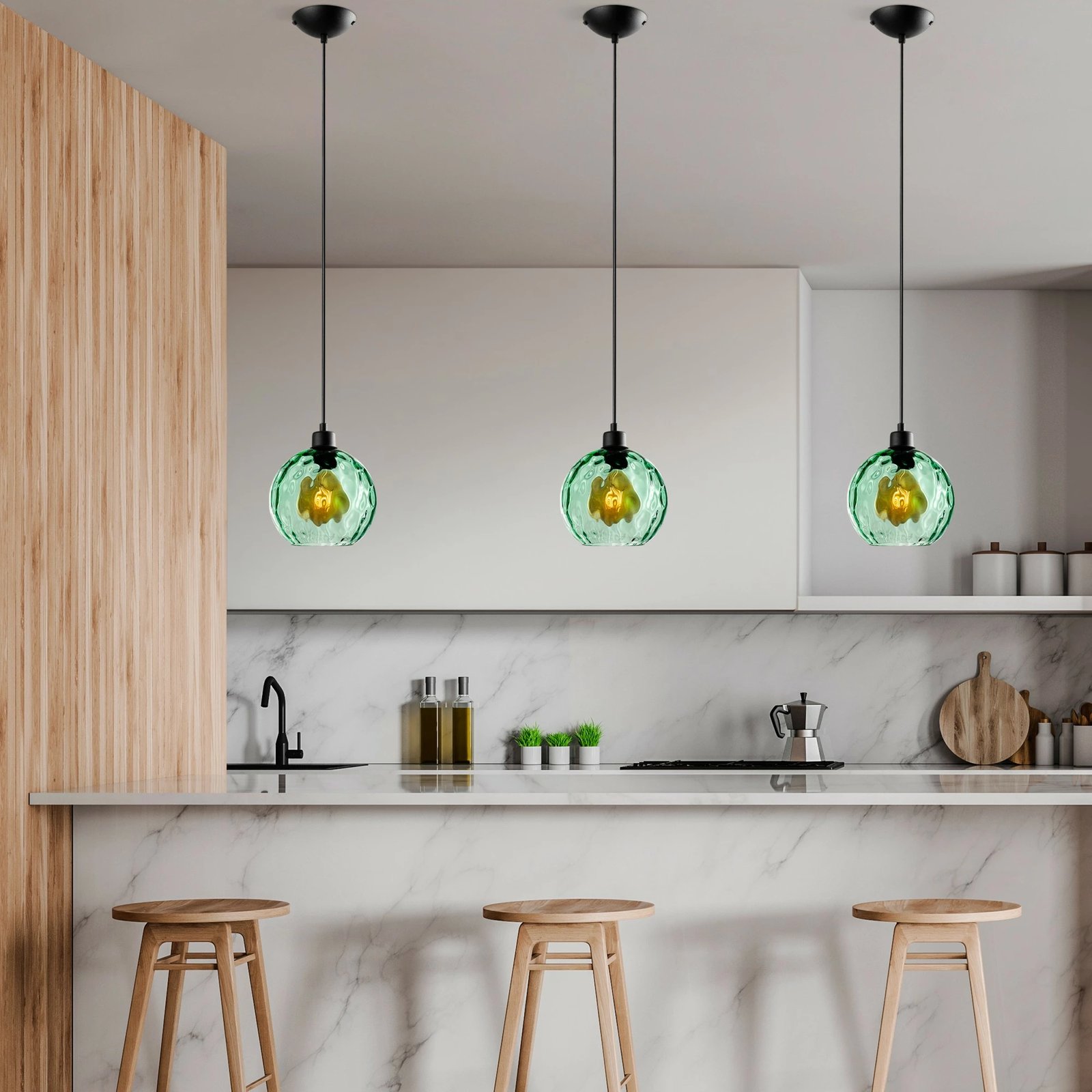 Llambë tavani Opviq Benek, ngjyrë e gjelbër, 20-14305