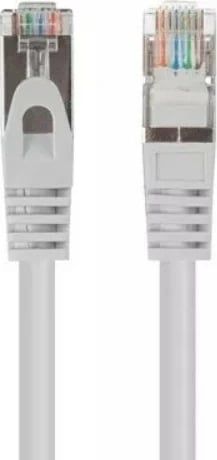 Patchcord Lanberg Cat6, 2m, F/UTP, RJ-45, Gri