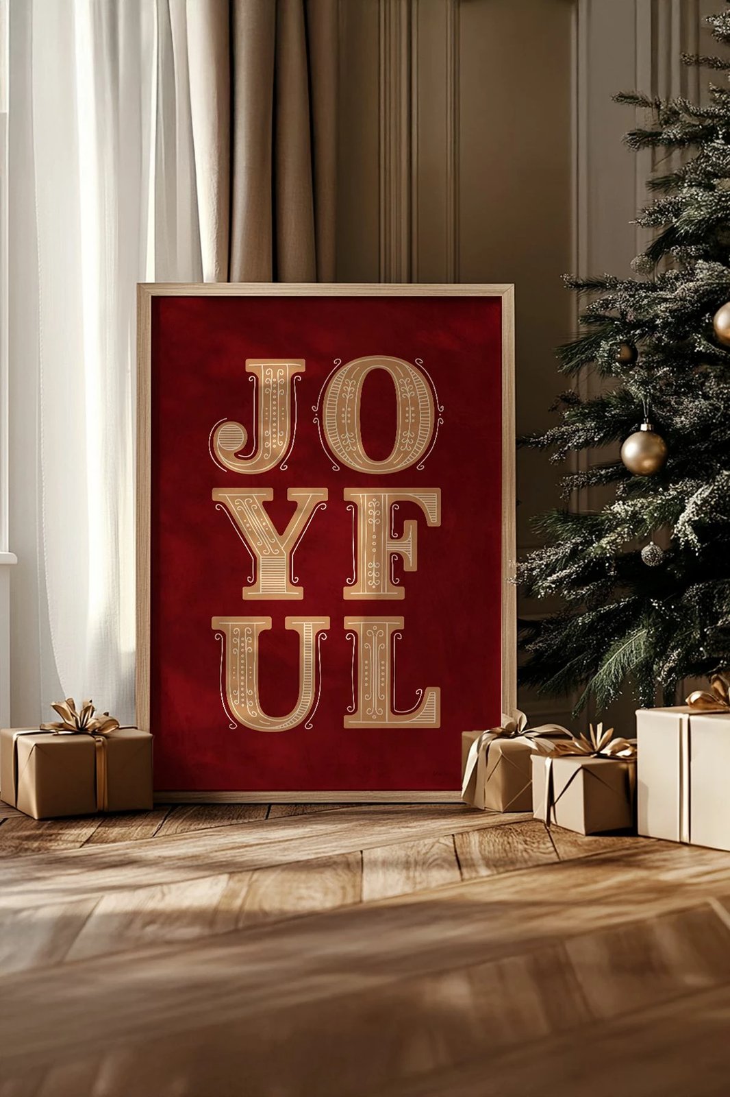 Pikturë dekorative me kornizë, shumëngjyrëshe, Wallity, Nwyearsngmdl77