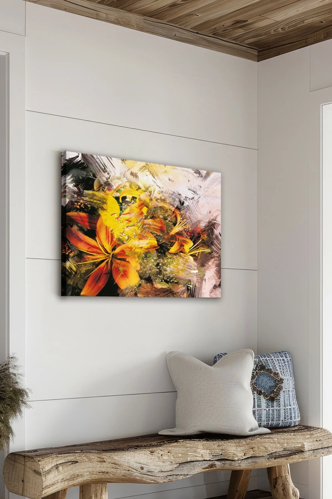 Pikturë dekorative në kanavacë, shumëngjyrëshe, Wallity Ersyfdc47, 50x70cm