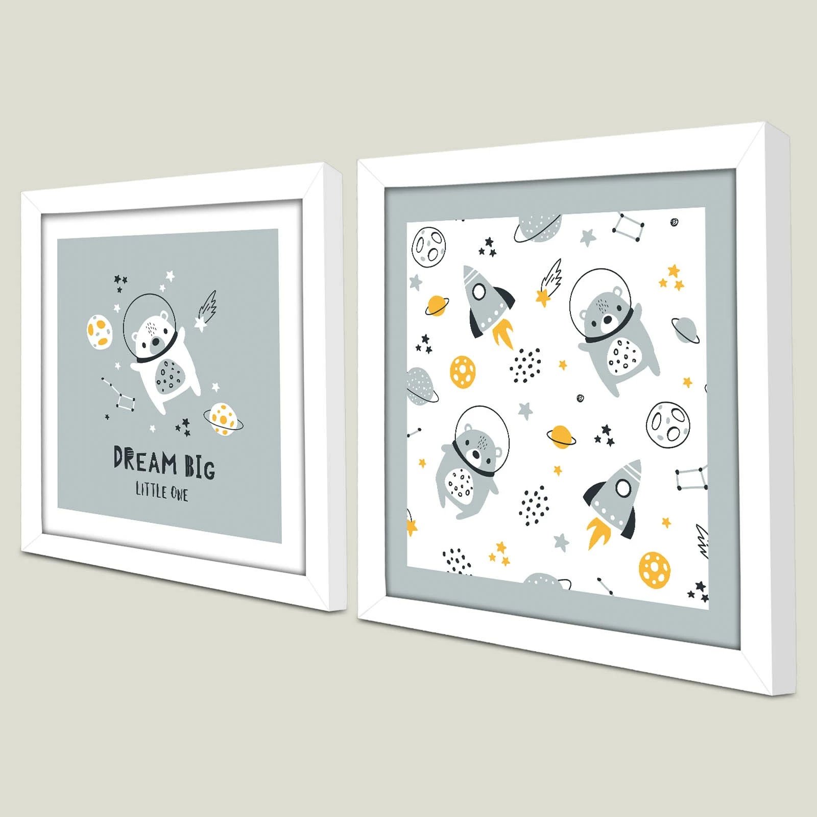 Pikturë dekorative me kornizë MDF (2 copë), Wallity, 2P3333BCT-016