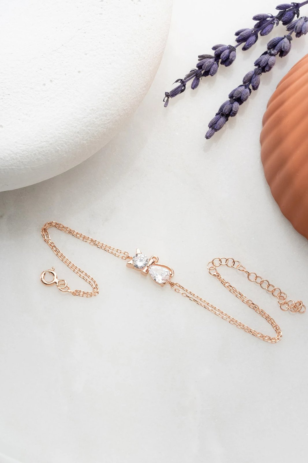 Byzylyk argjendi Jumeon, ngjyrë rozë e artë, NRZ998908