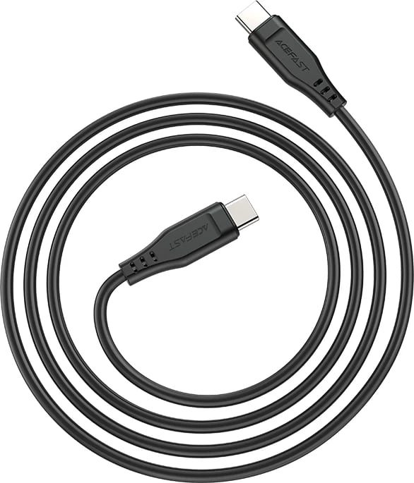 Kabllo Acefast C3-03 USB-C në USB-C, 1.2m, 60W, e bardhë