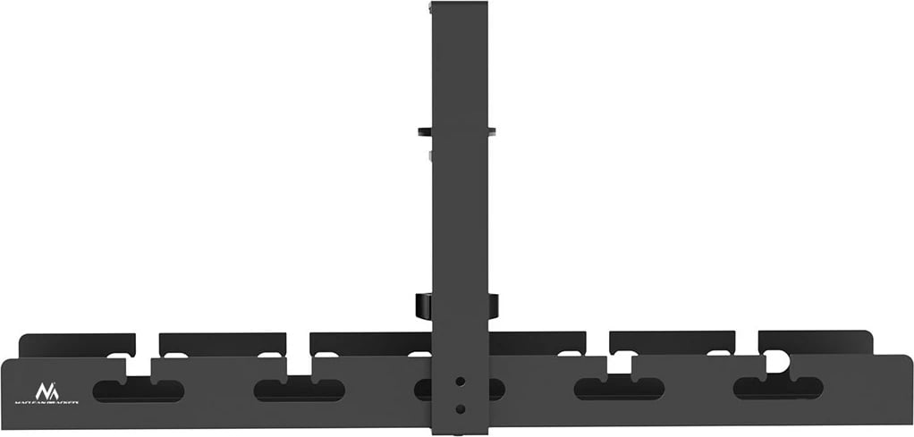 Organizues kabllosh Maclean MC-105 B, çelik, nën tavolinë, i zi