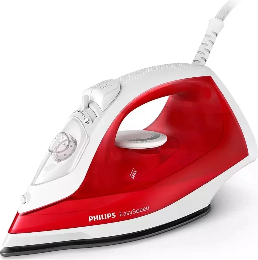 Hekur për hekurosje Philips GC1742/40, 2000W, 1.9m, e kuqe/e bardhë  