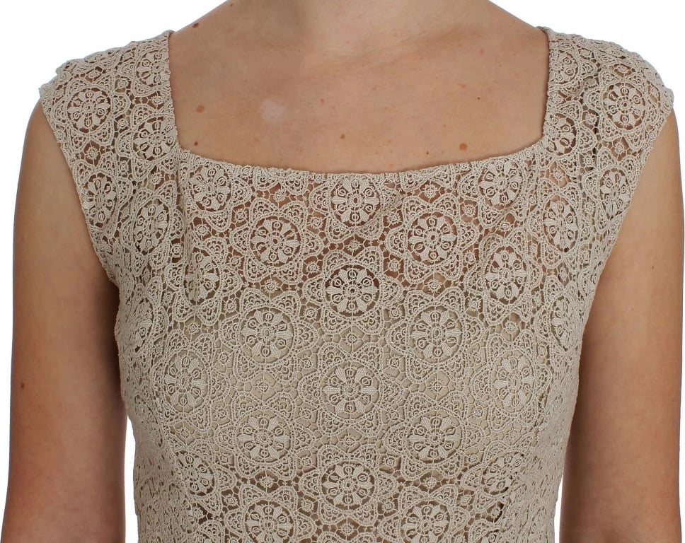 Fustan solemn për femra Dolce & Gabbana, bezhë