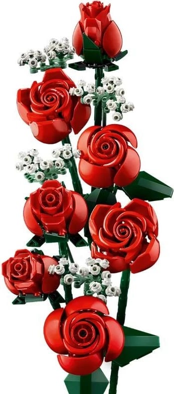 Set ndërtimi LEGO Icons Bouquet of Roses 10328, 822 pjesë, plastikë