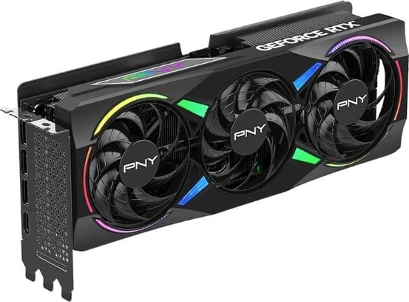 Kartelë grafike PNY GeForce RTX 5070 Ti OC 3F ARGB, 16 GB, 256-bit, 3 ventilatorë