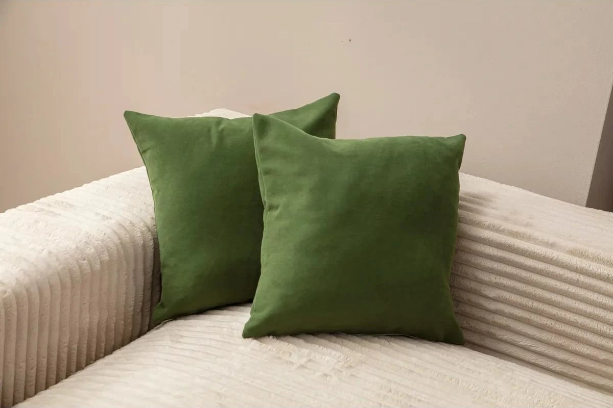 Set mbulesash jastëkësh (2 copë), Evila Originals, ngjyrë e gjelbër