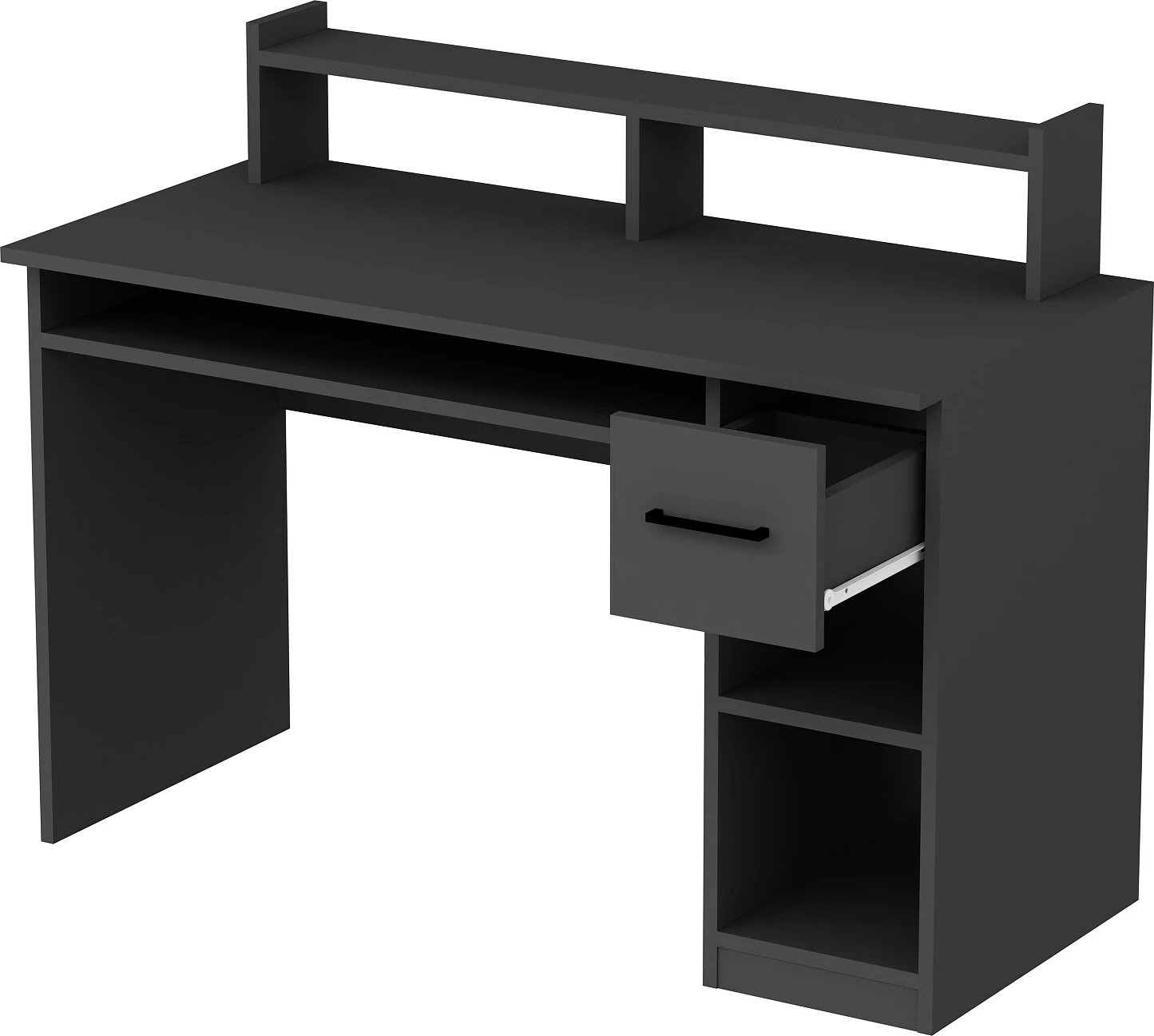 Tavolinë pune Eslem, ngjyrë antracit, Hanah Home