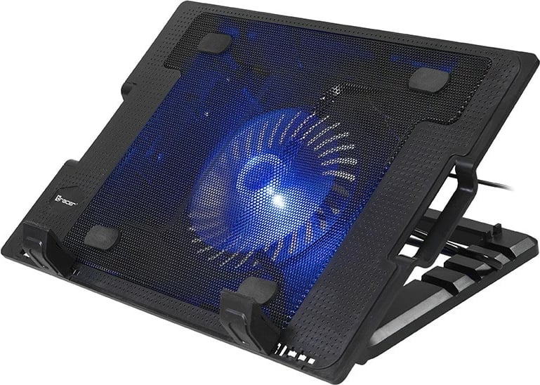 Cooling pad Tracer Icestorm TRASTA46338, për laptop deri 17", 2 porta USB, e zezë